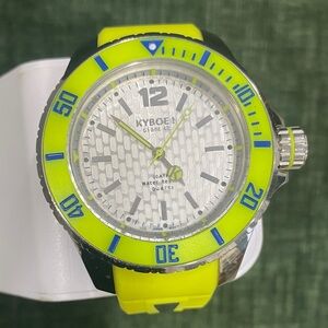Giant 48 Quartz Watch - Neon Yellow and Blue